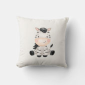 Coussin Baby Zebra assis (Recto)