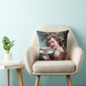COUSSIN BACCHUS, RAISINS ET VIN ROSE (Chaise)