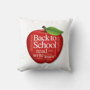 Coussin Back to school