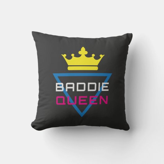 Coussin Baddie Queen Crown Y2K (Recto)