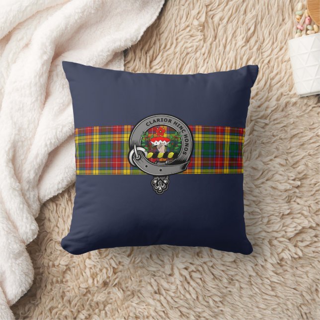Coussin Badge de clan Buchanan Jeu d'oreiller (Couverture)