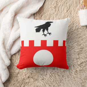 Coussin Badge de Fort Populace de Barony of Raven