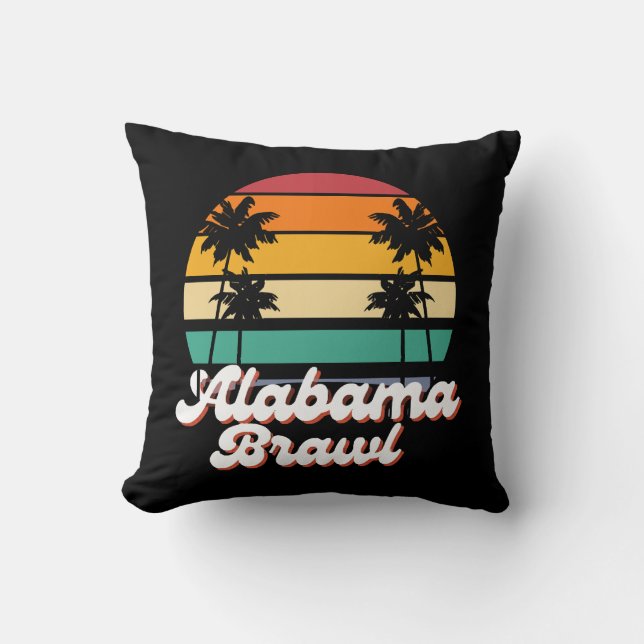 Coussin Bagarre de l'Alabama  (Recto)