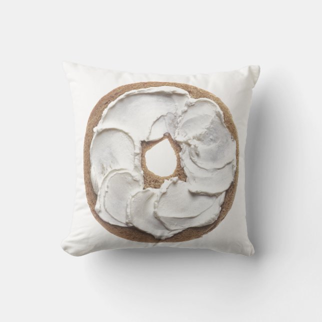 Coussin Bagel avec le fromage fondu (Recto)