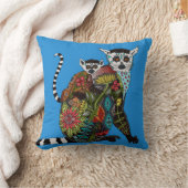 Coussin Bague Queue Lemur Amour bleu (Couverture)