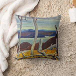 Coussin Baie de Port Coldwell Franklin Carmichael