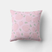 Coussin Baie Rose Esthétique Fraise (Verso)