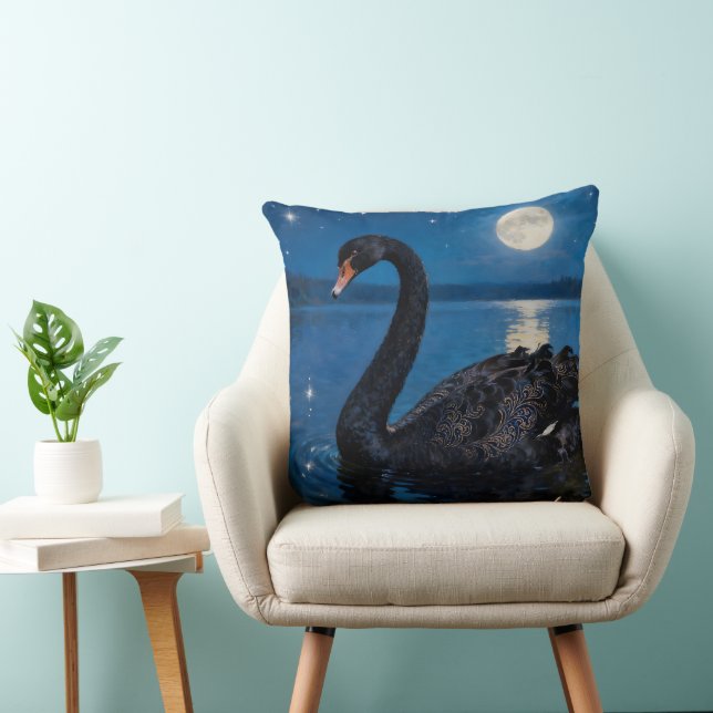 Coussin Baignade au clair de lune (Chaise)