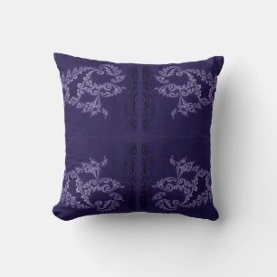 Coussin Baigneuse Lacey - Bleu pourpre
