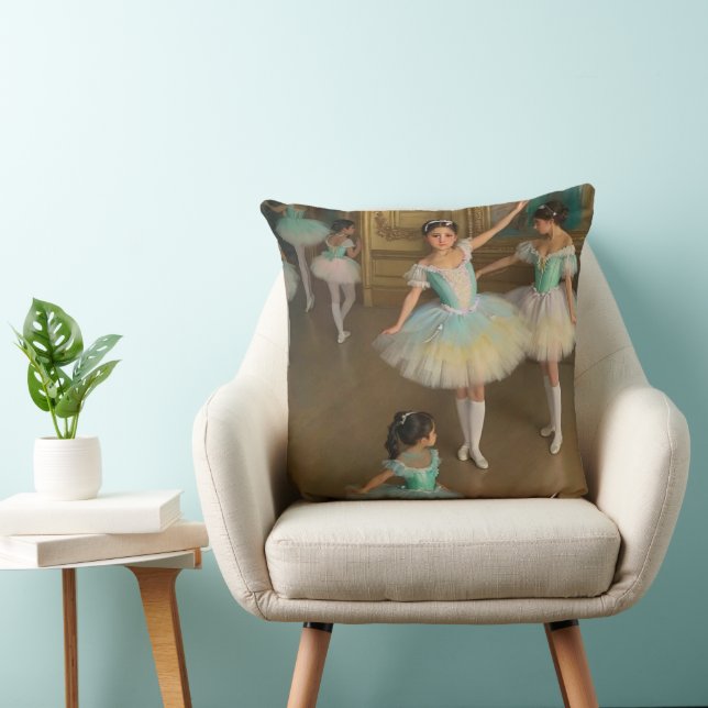 Coussin Bailarinas esperando para actuar (Chaise)