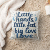 Coussin Bain de bébé petits pieds (Couverture)