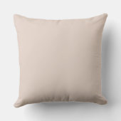 Coussin Bain de bébé typographie boho gris rose (Verso)