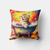 Coussin Bain de bulle Kitten (Verso)