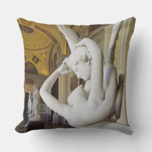 Coussin Baiser de Cupidon et Psyché, par Antonio Canova