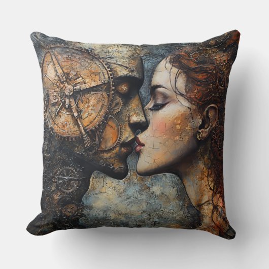 Coussin Baiser Steampunk (Recto)
