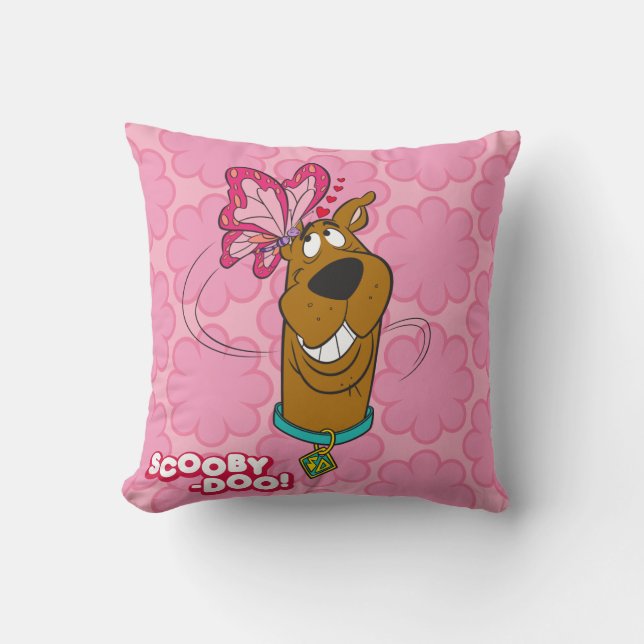 Coussin Baisers à papillon Scooby-Doo (Recto)