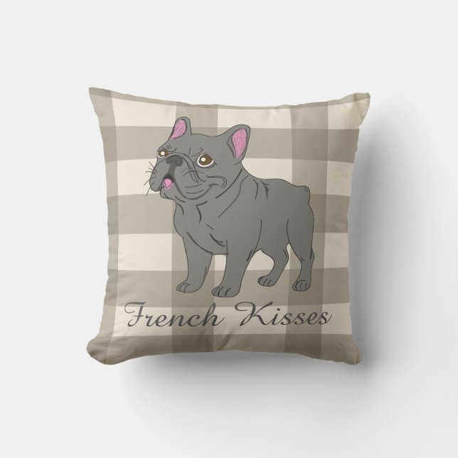 Coussin Baisers Français (Recto)
