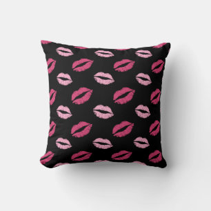 Coussin Baisers roses