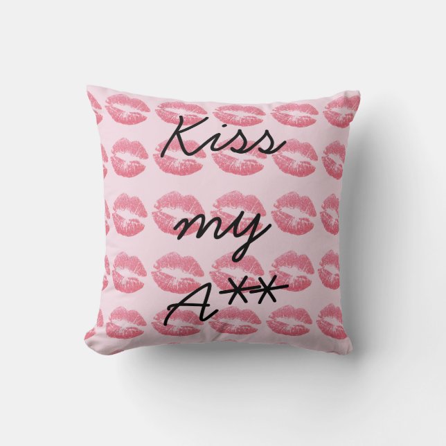 Coussin Baisers roses Extraordinaires (Recto)