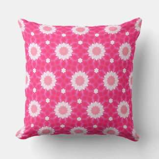 Coussin Baisson blanc et étoiles sur motif arrière - plan