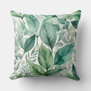 Coussin Bal À feuillage persistant enchanté Botanique