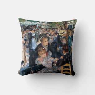 Coussin Bal au Moulin de la Galette, Auguste Renoir