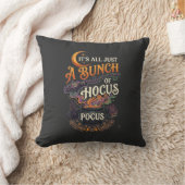 Coussin Balai de sorcière Hocus Pocus Chat noir Chaudron m (Couverture)