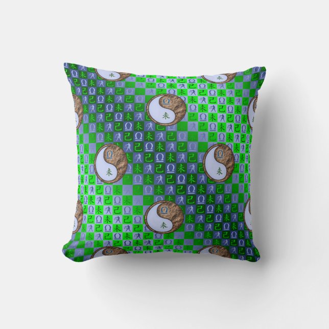 Coussin Balance & Chèvre de Terre (Recto)