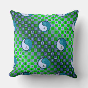 Coussin Balance & Chèvre d'Eau