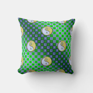 Coussin Balance & Chèvre Métal