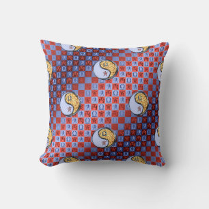 Coussin Balance & Tigre de Feu