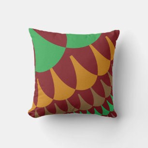 Coussin Balances bourguignonnes et vertes