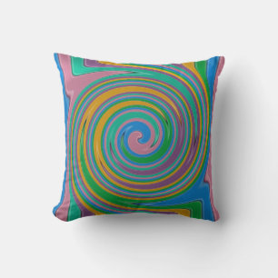 Coussin Balayage arc-en-ciel