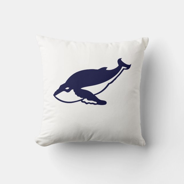 Coussin Baleine à bosse (Recto)