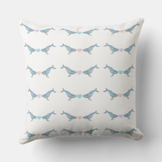 Coussin Baleine à bosse