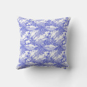 Coussin Baleine à bosse Bleue Et Blanche (Verso)