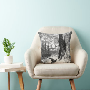 Coussin Baleine à sperme faisant surface, Animaux de la vi