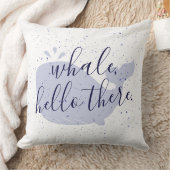 Coussin Baleine Bleue, Bonjour Il Y A Deux Tons D'Oreiller (Couverture)