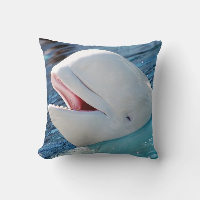 Coussin Baleine de Beluga (Recto)