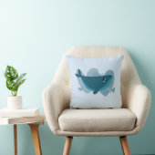 Coussin Baleine mignonne (Chaise)