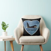 Coussin Baleine Orque Personnalisable Aquarius (Chaise)