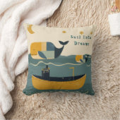 Coussin Baleines de la marée lunaire (Couverture)
