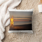 Coussin Balise sur la plage (Couverture)