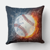 Coussin Balle de baseball (Verso)