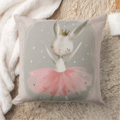 Coussin Ballerina Bunny, Lapin Tutu Rose (Couverture)