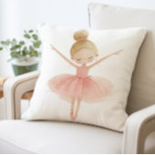 Coussin Ballerina Coussin, danseuse de ballet