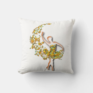 Coussin Ballerina Jouer Pillow Ballet Danseuse Femme