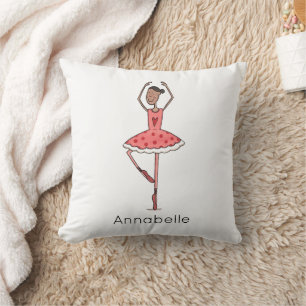 Coussin Ballerine Ballet Danseuse Personnalisée