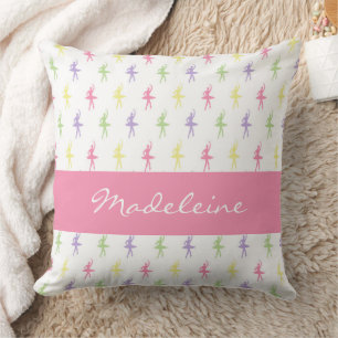 Coussin Ballerine douce de magasin personnalisée