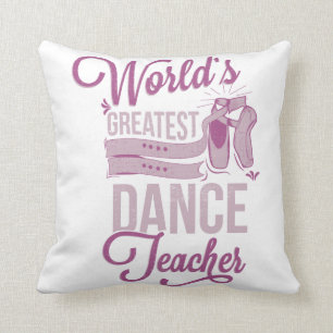 Coussin Ballet d'enseignant de danse le plus grand du mond